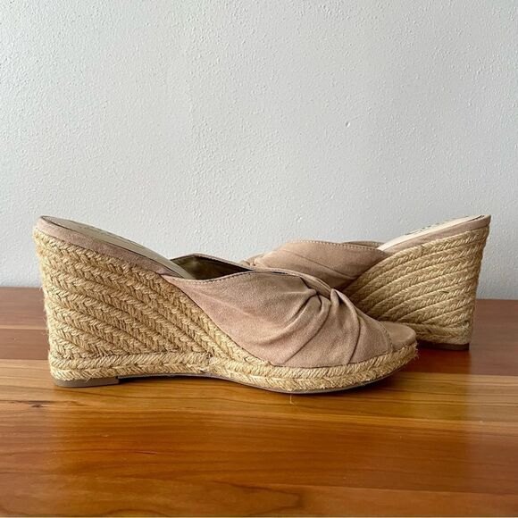 Circus by Sam Edelman Bea Espadrille Beige Wedge Sandals - Size: 9.5 - Picture 7 of 12